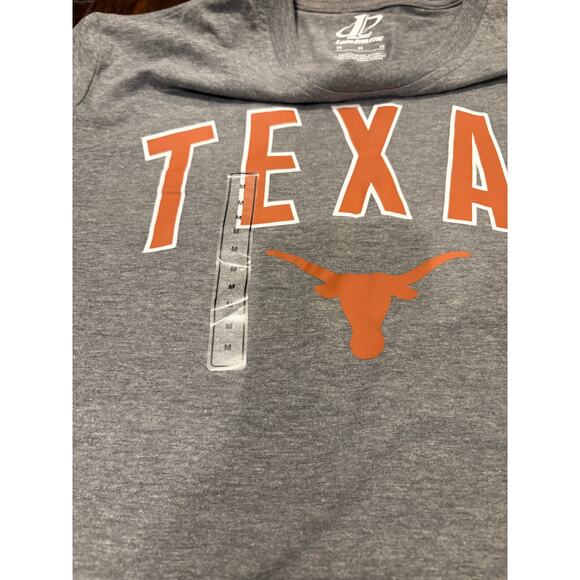 NWT Texas Longhorns College Football Heather Gray Short Sleeve Tee Medium - Picture 4 of 12